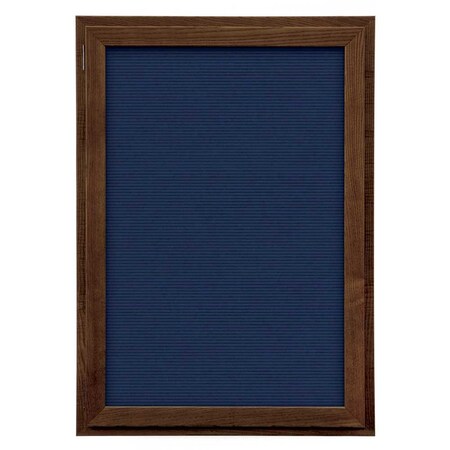 United Visual Products Outdoor Enclosed Combo Board, 72"x36", Black Frame/White Porc & Cloud UVCB7236ODB-WHTPORC-CLOUD